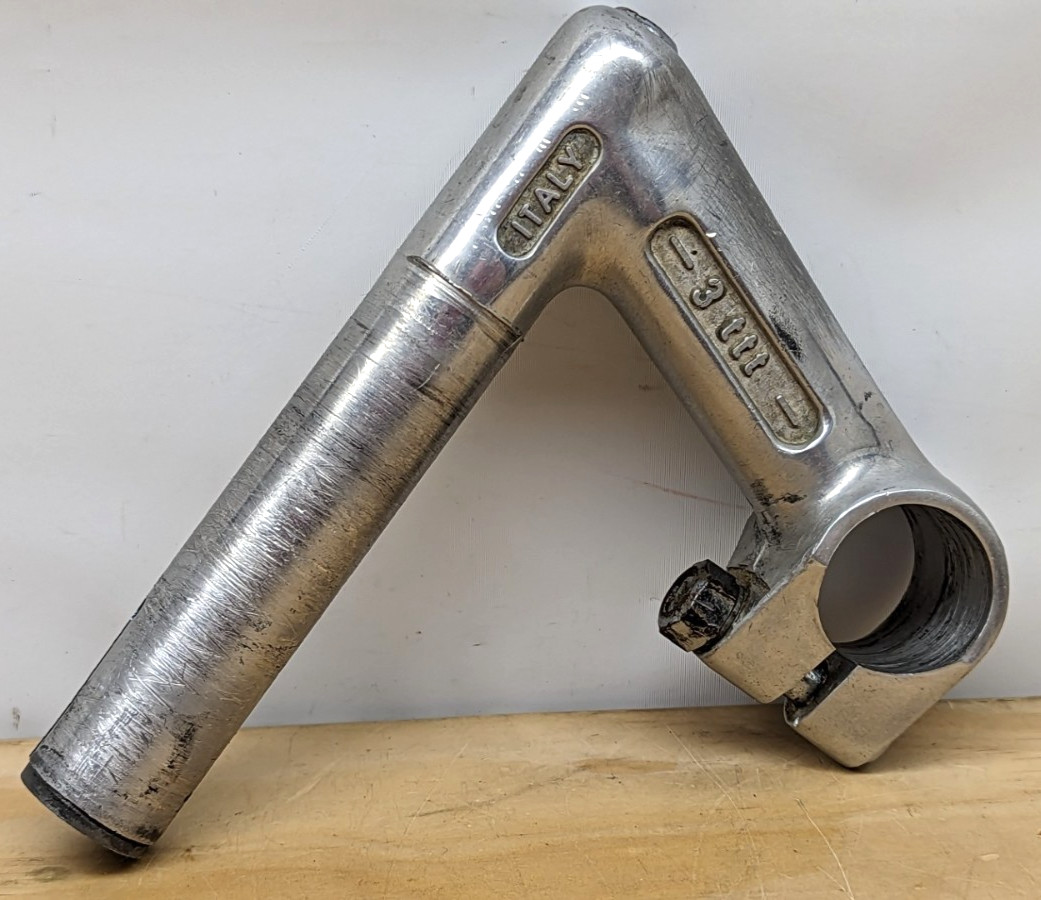 Vintage 3ttt Record Handlebar Quill Stem / 85mm/22.2 Stem /25.4mm Clamp