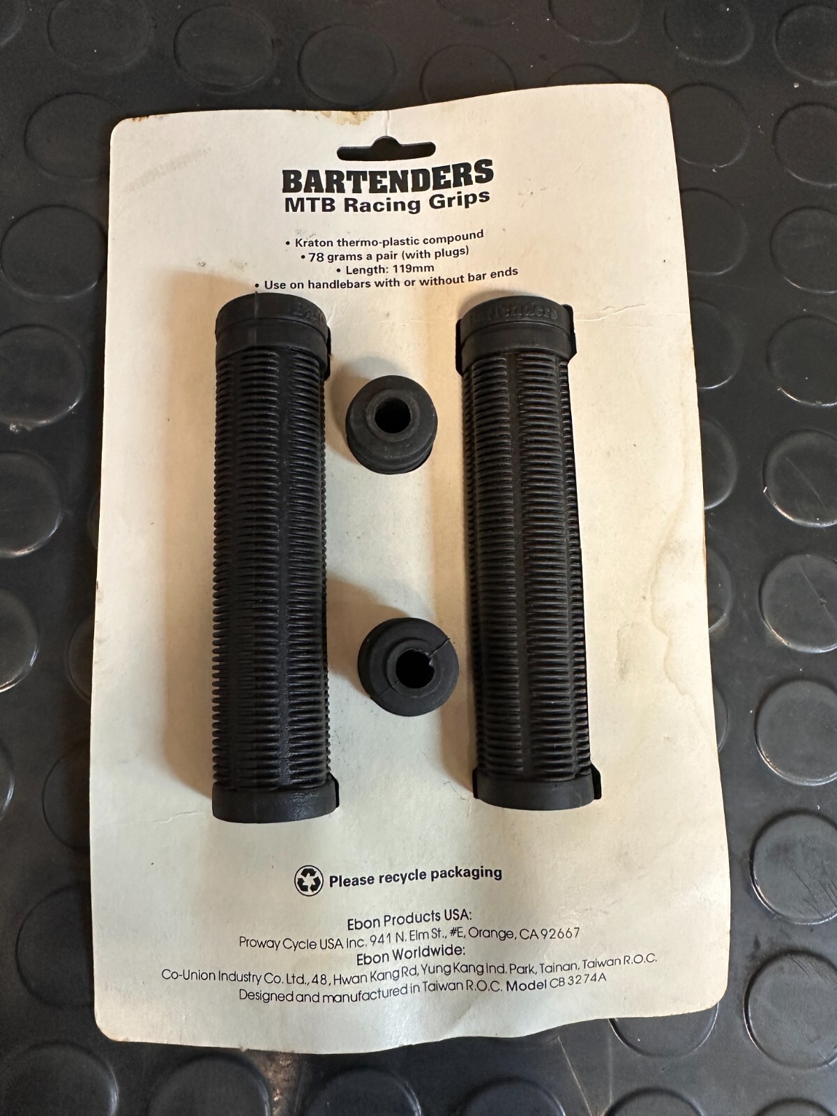 NOS Bartenders MTB Racing Grips 119mm
