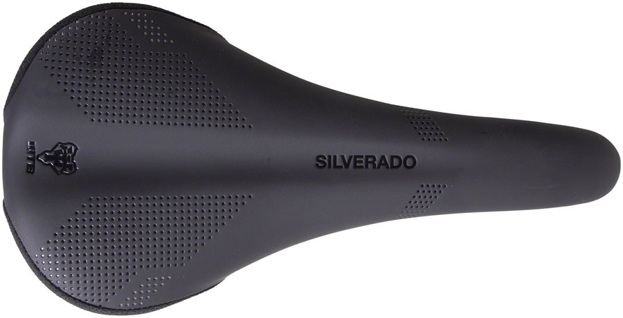 WTB Silverado Saddle – Black 280mm Width Titanium Rails Microfiber Cover