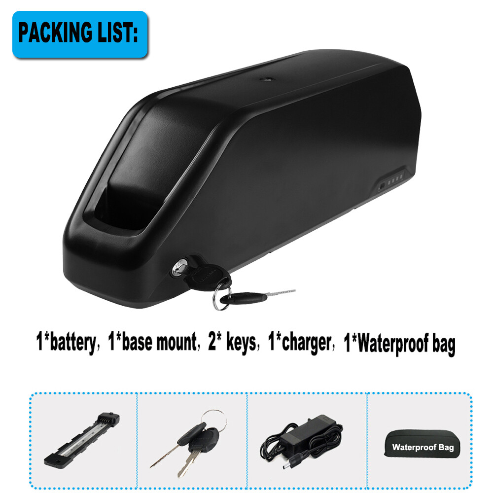 Ebike Battery 48V 30Ah Samsung Li-ion Downtube for 50W~1500W Electric Bike Motor