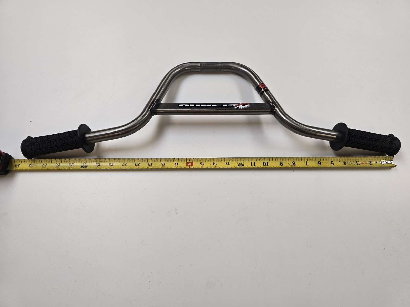 Answer Cruiser Handlebars Square Crossbar CrMo Raw Finish Mid School BMX Bars
