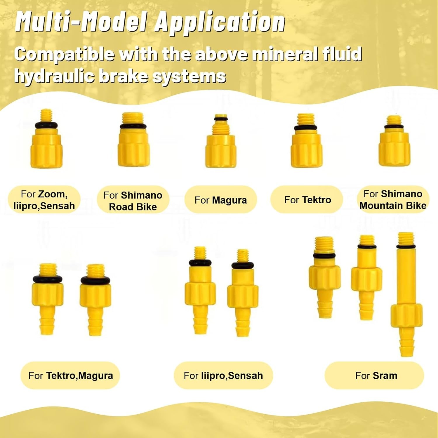 Bicycle Hydraulic Including 150ML Mineral Oil for Shimano,TEKTRO, TRP Hydraul…