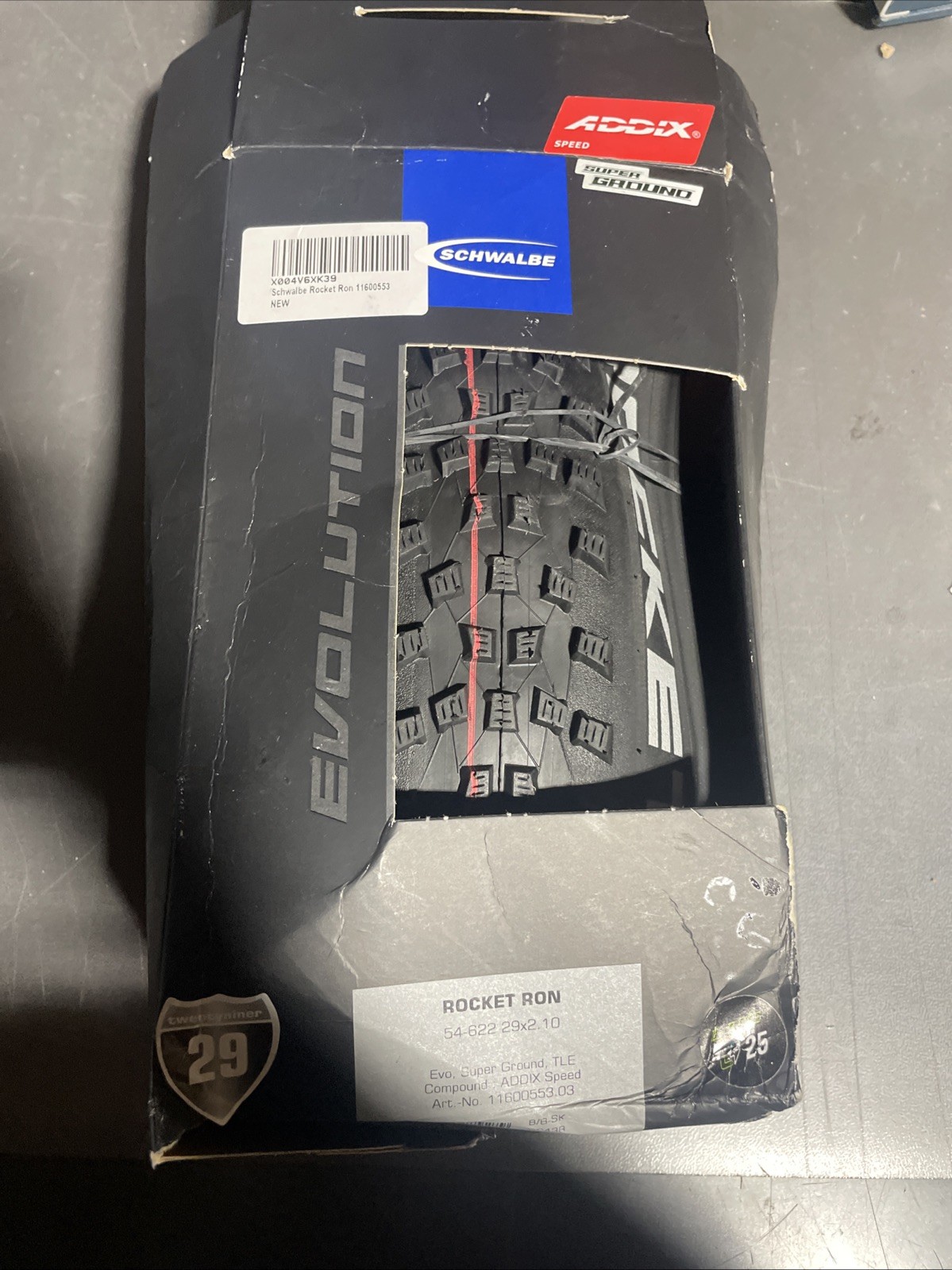 – Schwalbe Rocket Ron 29×2.10 EVO Super Ground Addix Speed Copertone Tubeless Re