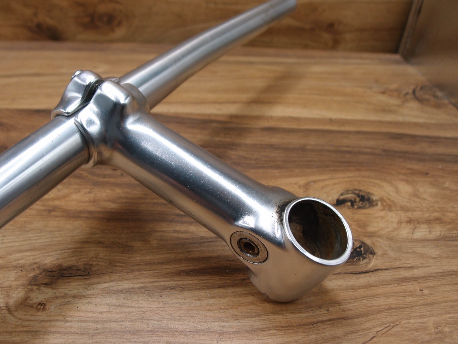 flat handlebar LEECHI for MTB + ahead stem 1 1/8 in