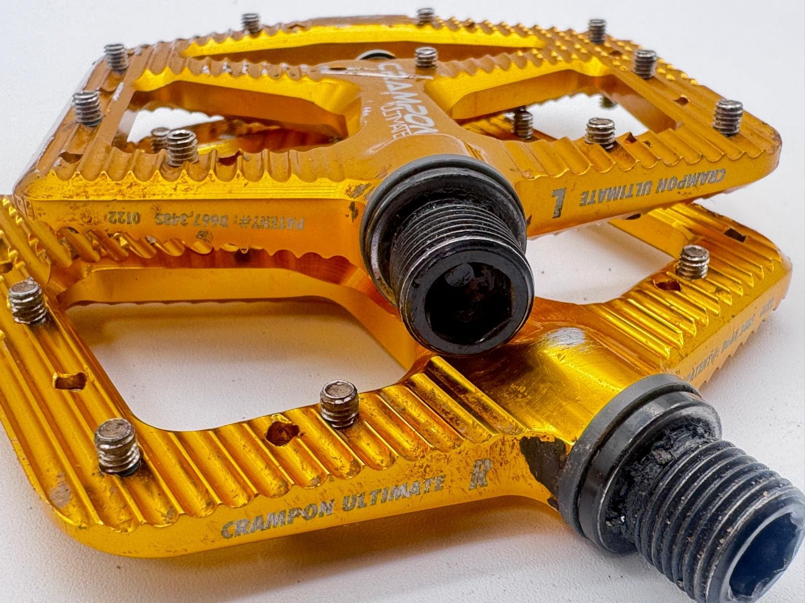 Canfield Crampon Ultimate Pedals, Gold