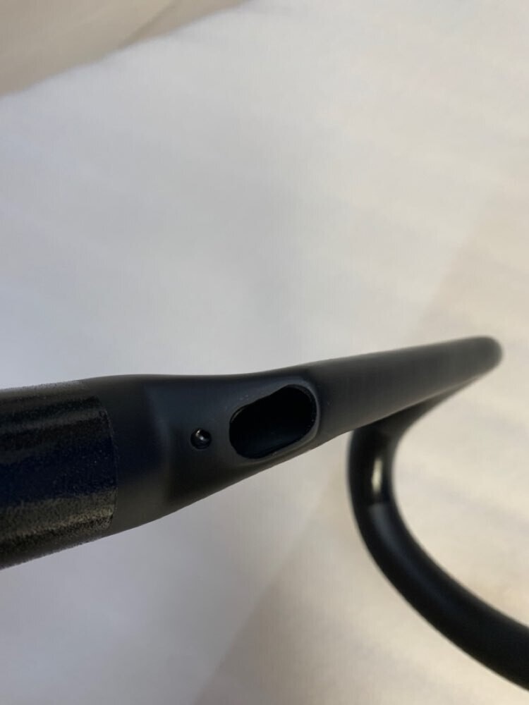 Aero drop bar road bike carbon handlebar internal routing 1:1 31.8*400/420/440mm