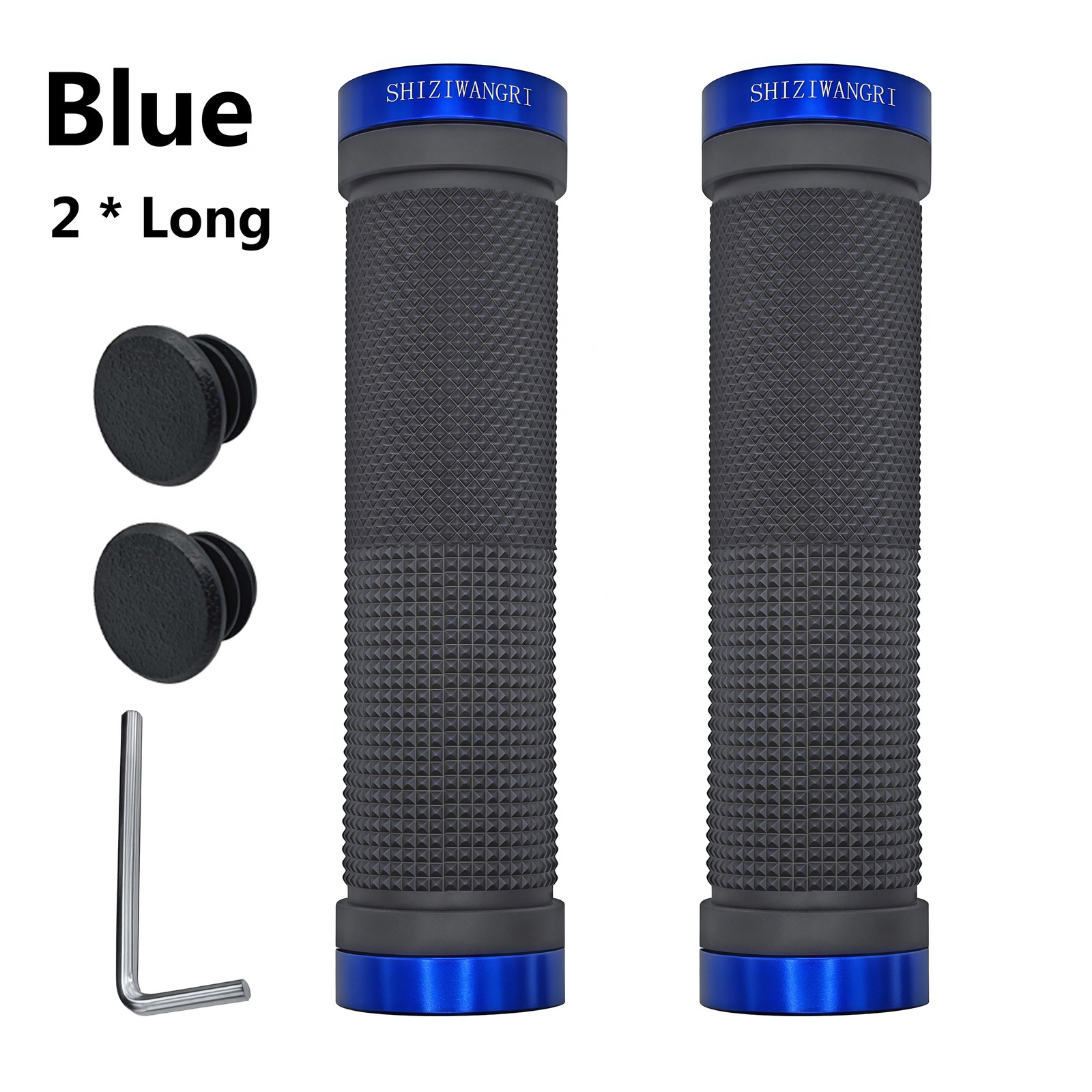 MTB Ergonomic Bike Handlebar Grips Rubber Anti-Slip Long Short Bicycle Covers