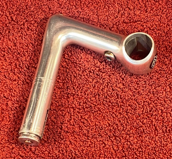 Cinelli 1A Quill Stem, 100MM, 1″ Inch, 26.4MM Clamp, Silver Road Bike