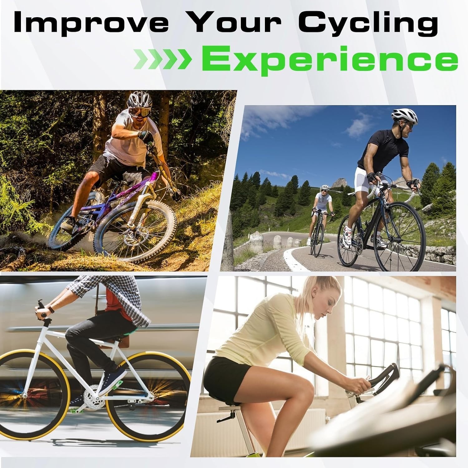Extra Soft Gel Bike Seat Cushion – Easy Install for Peloton & Mountain Bikes