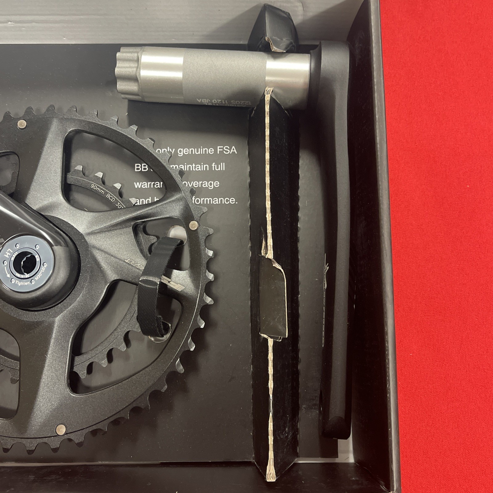 FSA Energy Modular Crankset 175mm 11/12-Speed 46/30t Direct Mount 386 Evo