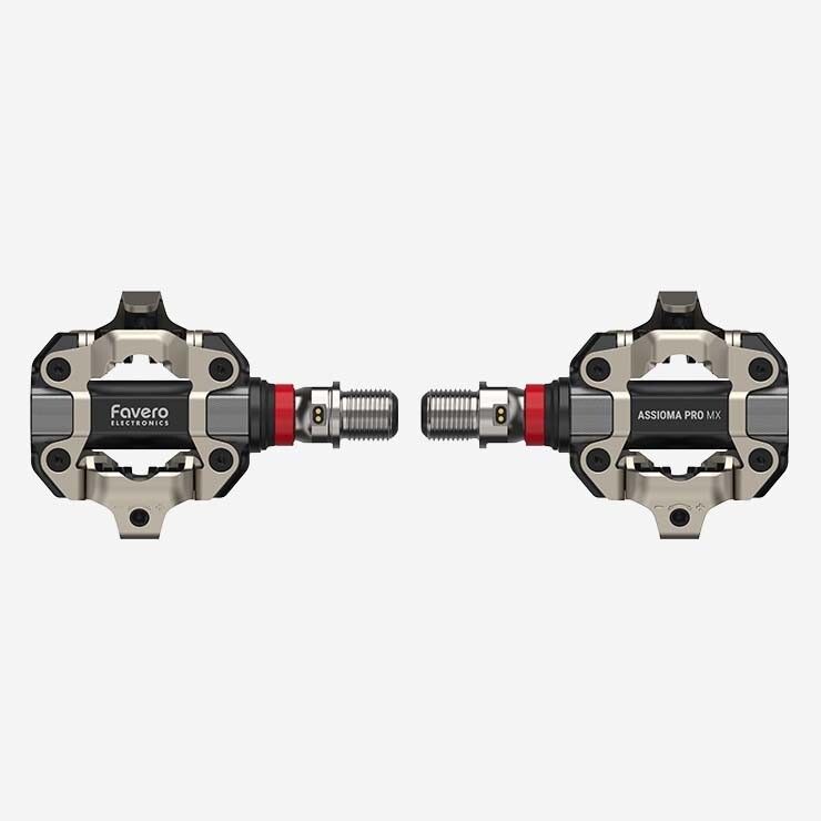 Favero ASSIOMA PRO MX-2 Dual-sided Power Meter Pedals with Power Bank Bundle