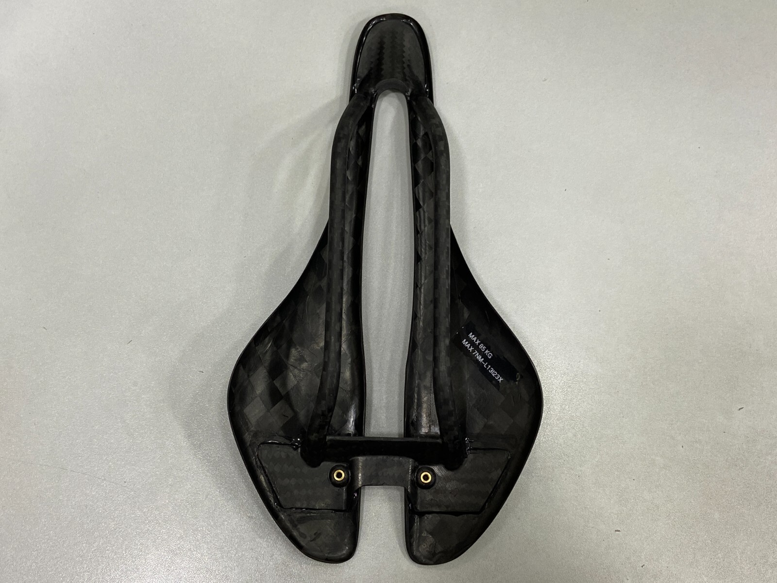 Alpitude Gardena Carbon Modern Road Saddle (128mm/140mm/150mm) 1K Plain Black