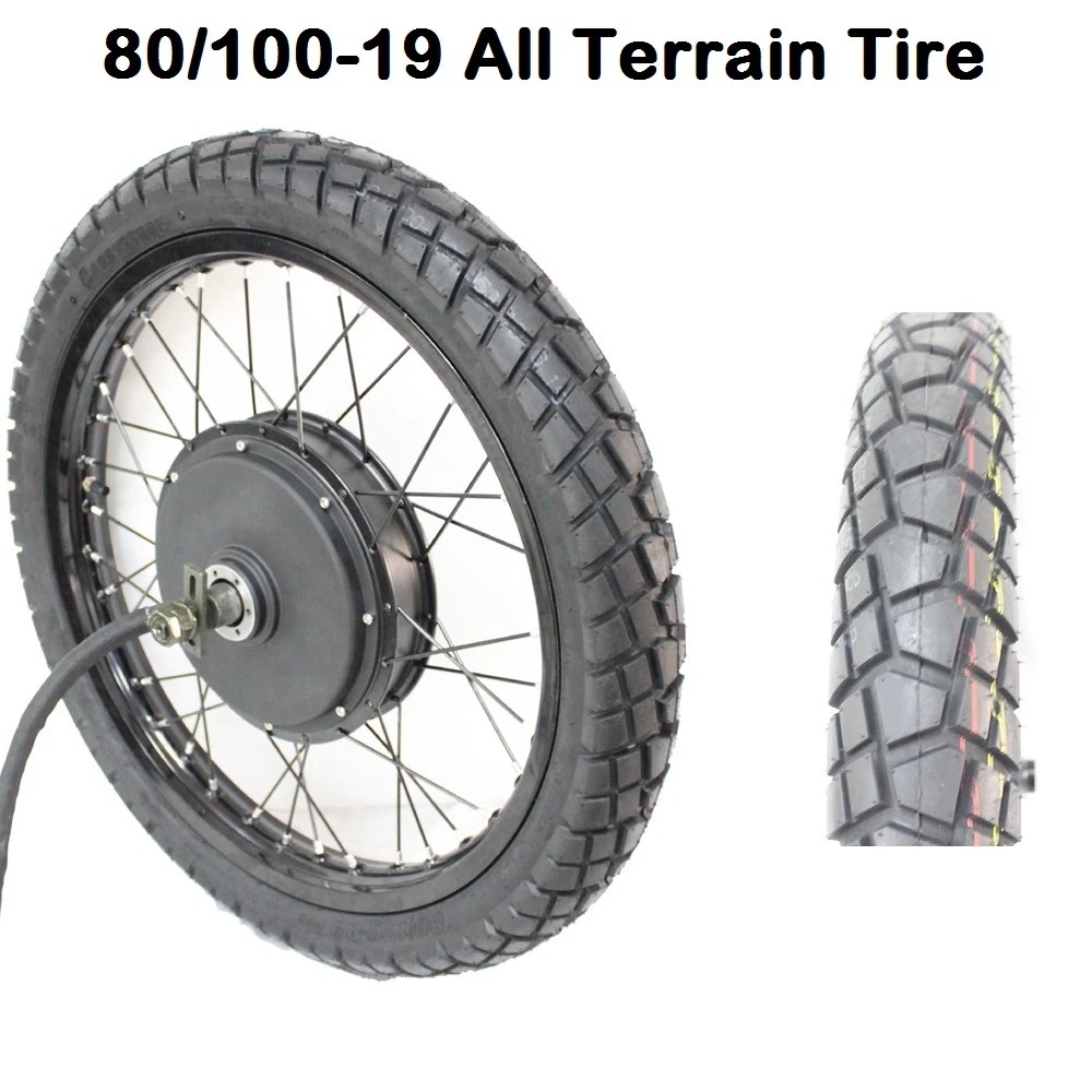 Ebike 48V-72V 3000W-5000W Motorcycle Rim Rear Wheel Only 17» 18» 19″ 21»