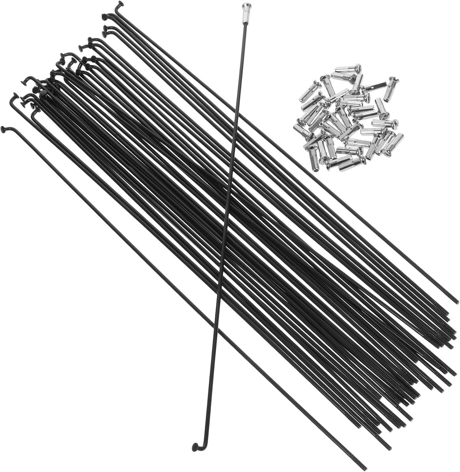 36Pcs 14G Bicycle Spokes with J-Bend Design – 260mm Alloy Steel Set