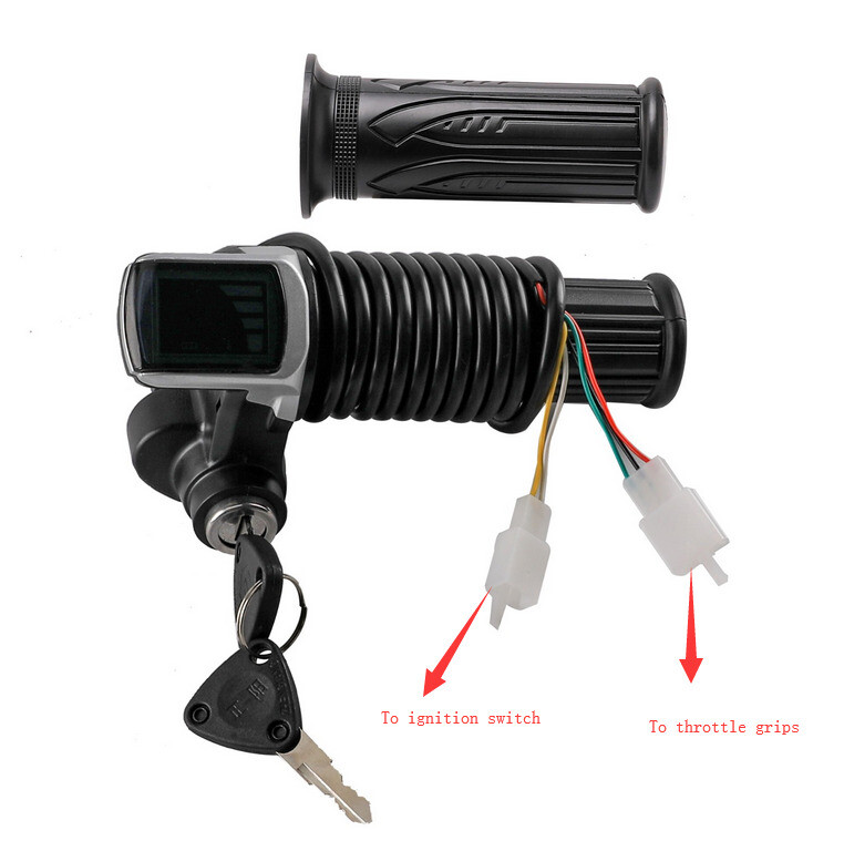 48V-64V 1000W-1800W Brushless 3 Speed Controller Throttle ATV Scooter Dirt Bike