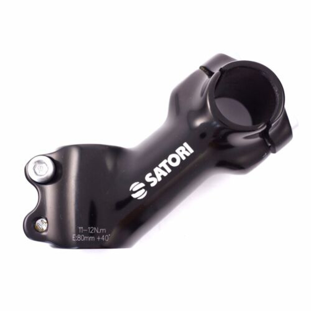 SATORI Angle 40 25.4 x 80mm Alloy MTB Bike Stem – Black