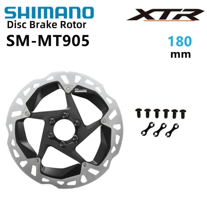 SHIMANO XTR RT-MT905 6-Bolt Disc 180/203mm Brake Rotor ICE TECHNOLOGIES FREEZA