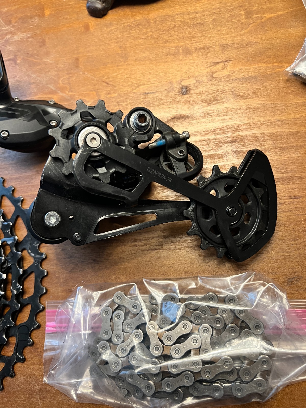 Used SRAM NX/SX Eagle 12-Speed Groupset(Cassette, Shifter, Derailleur, Chain)
