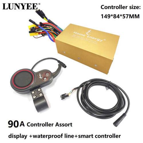Electric Bicycle Scooter Dual Drive Controller LCD display Kit 48v60v72v 50A