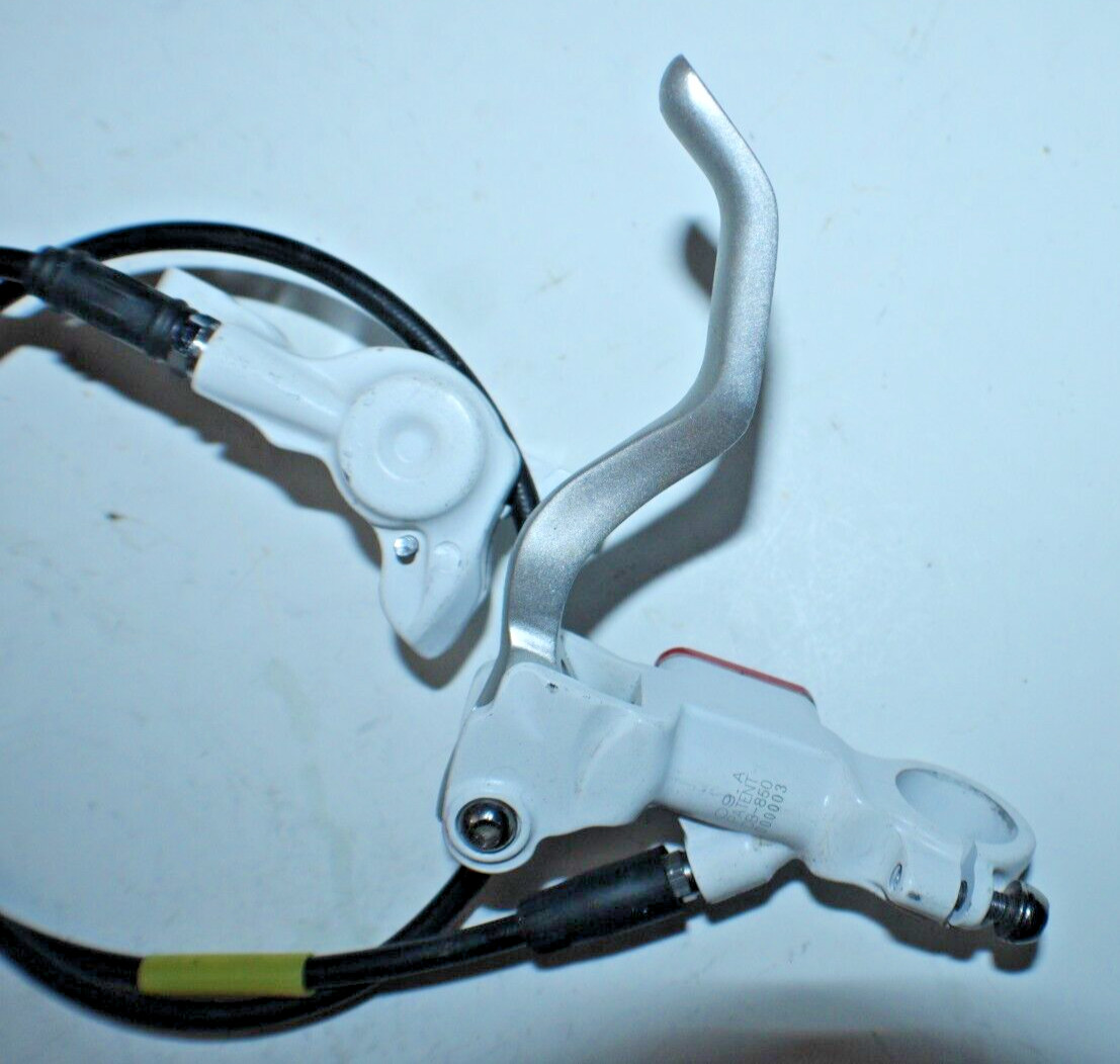 Zoom Hydraulic Disc Brake Caliper Front White 74mm Post Mount MTB USA Shipper :)