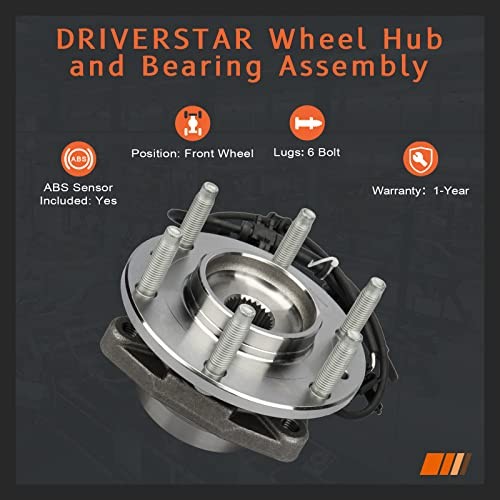 513188 Front/Light/Right Wheel Hub & Bearing Assembly w/ABS for Isuzu