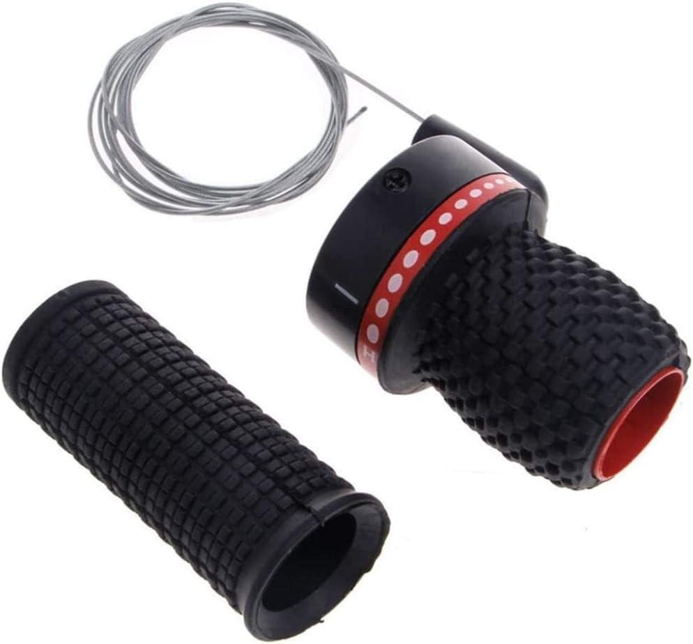 Black 2Pcs Gear Shifters with Inner Cable – Perfect for Road and Mountain Bikes