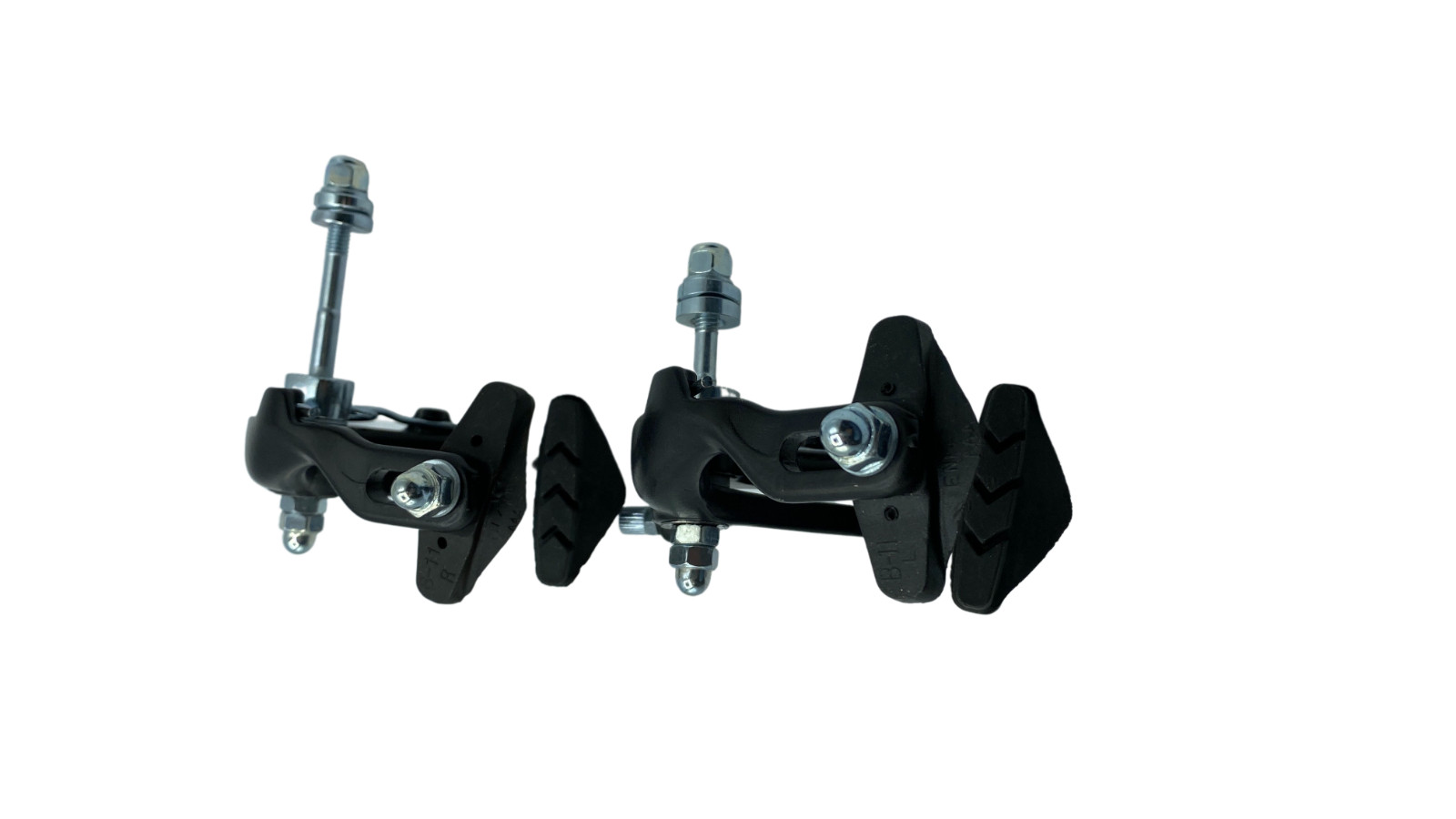 POWER PAIR 700C ROAD BIKE BICYCLE ALUMINUM SIDE PULL CALIPER BRAKE F/R BLACK A