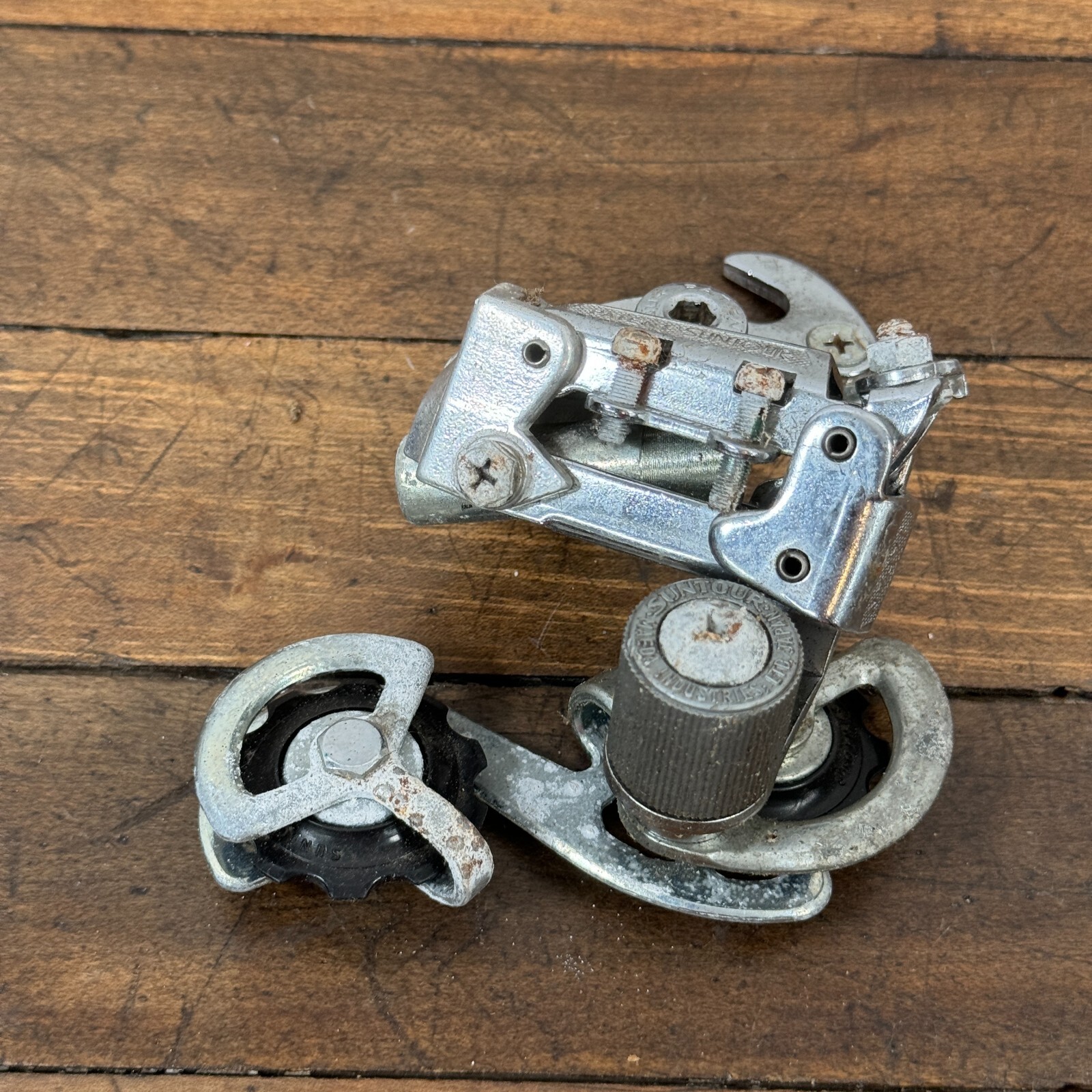 Vintage Suntour Mighty Click Rear Derailleur Claw Hanger Indexing Insanity