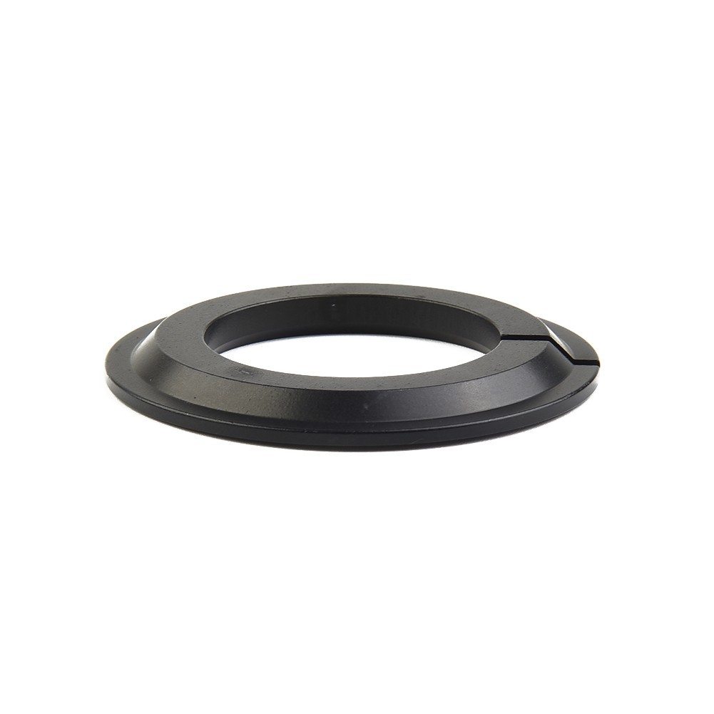 UK 1-1/8 To 1-1/2 Tapered Steer Tube Conversion Ring Fork Adapter Black