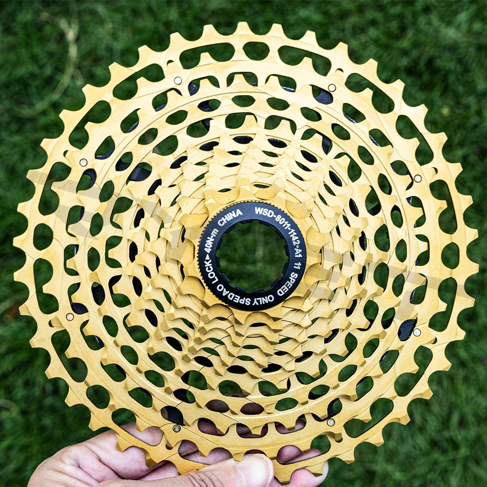 SPEDAO 12S 11-46T/11S 11-42T Cassette 325g Steel CNC HG for MTB Road Bike & Gravel