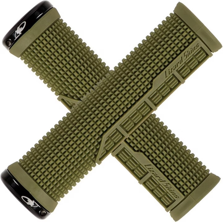 Lizard Skins Grips Single Lock-on Grip Machine Olive Green