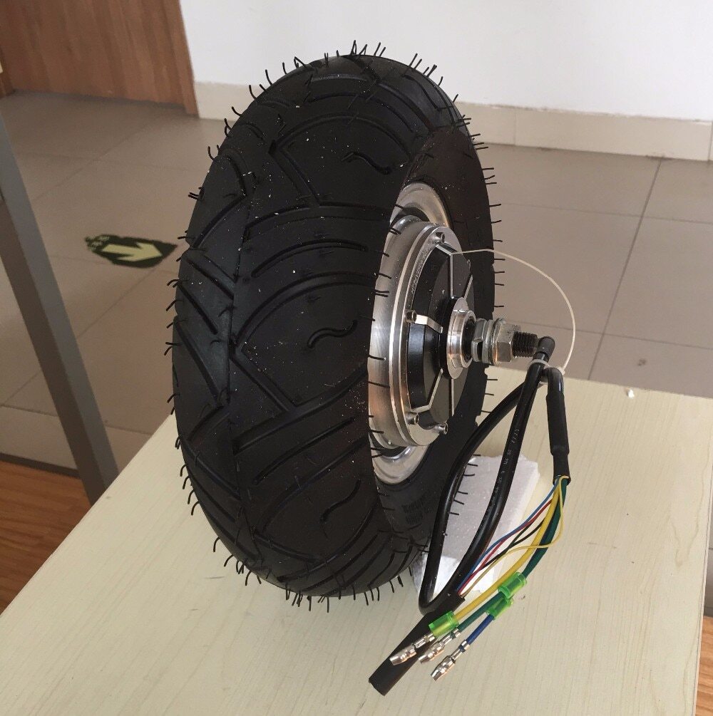 13 inch Electric Scooter Wheelbarrow Motor Wheel 24V/36V 350W 800W BLDC Motor