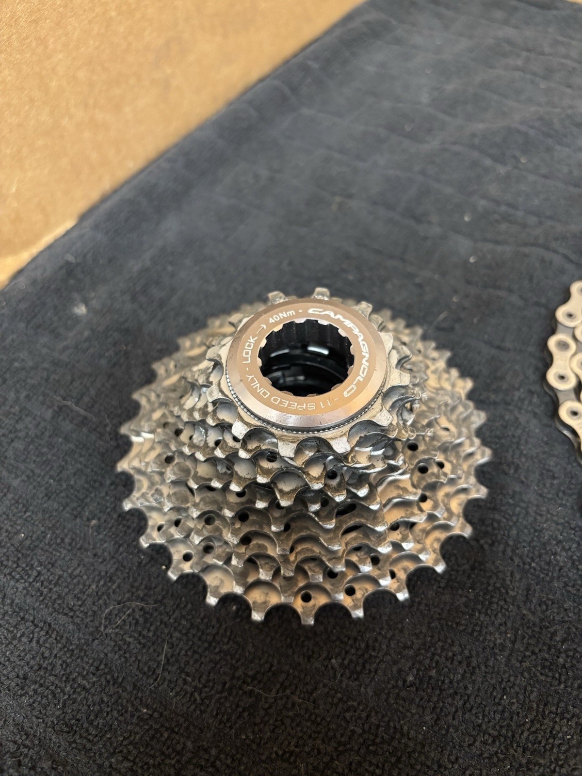 Campagnolo Super Record 11 speed EPS V3 Gruppo w/ Comp Ultra Over-Torque Crank