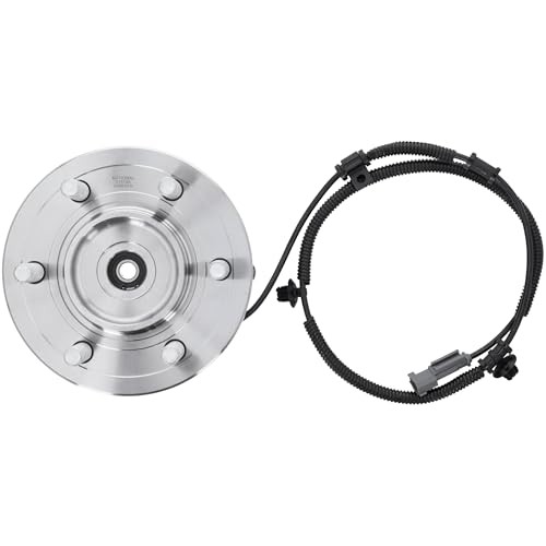 Front Wheel Bearing & Hub Assembly – Direct Replacement Unit – Rust