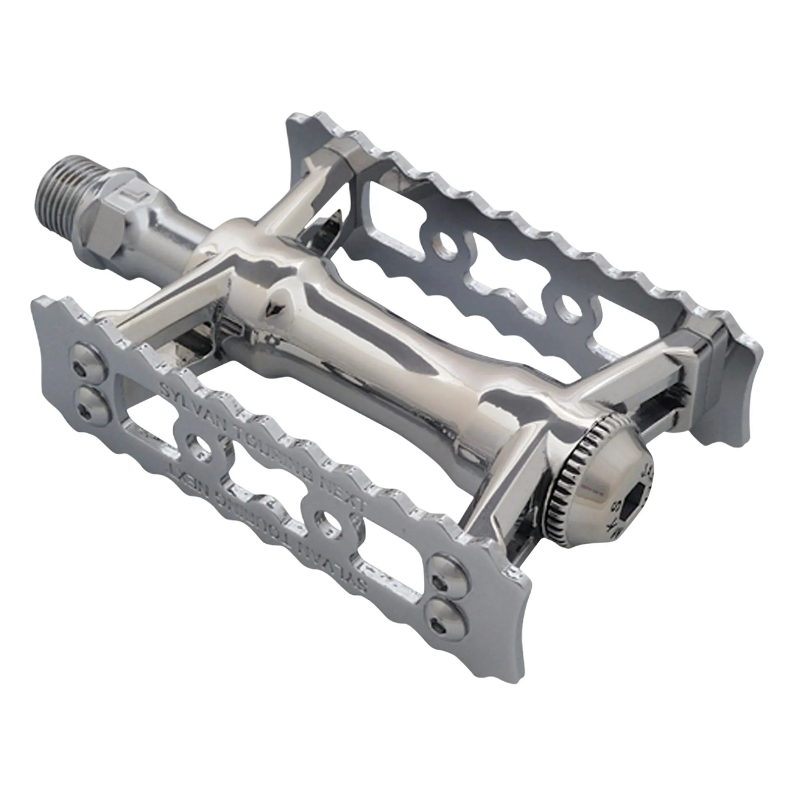 NEW MKS Sylvan Touring Next Pedals Silver 9/16 Aluminum Made in Japan
