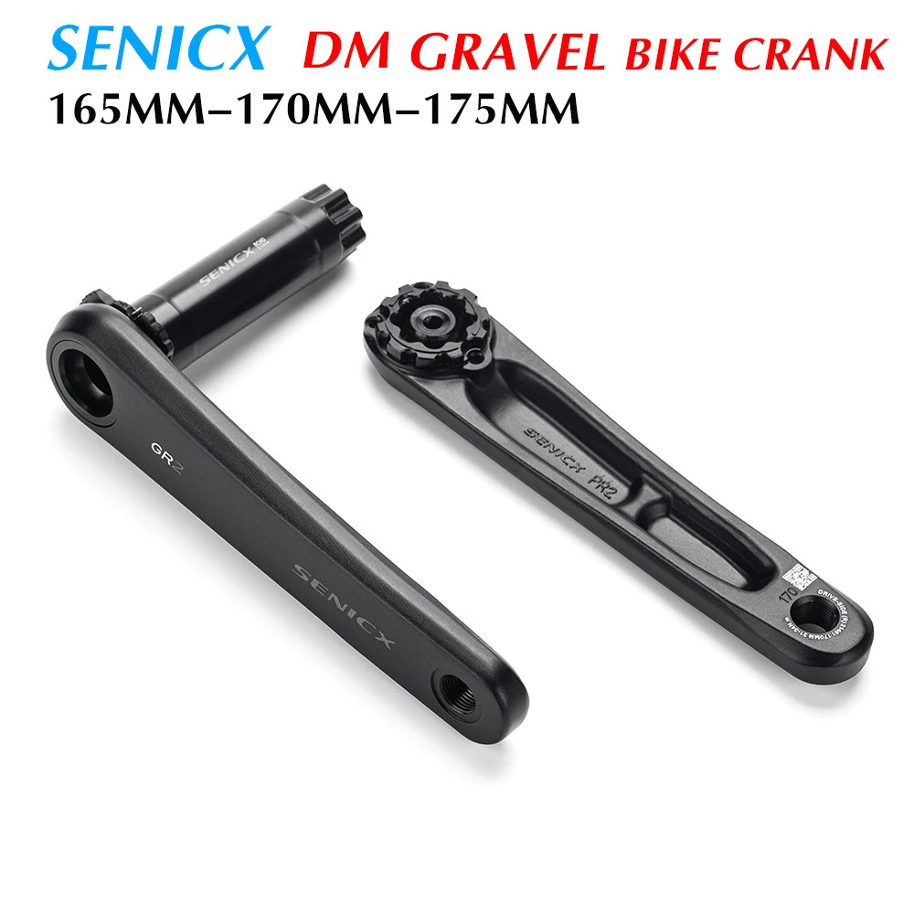 Road Cyclocross Bicycle Crankset 165mm/170mm/175mm Folding Bike Cranks Arms