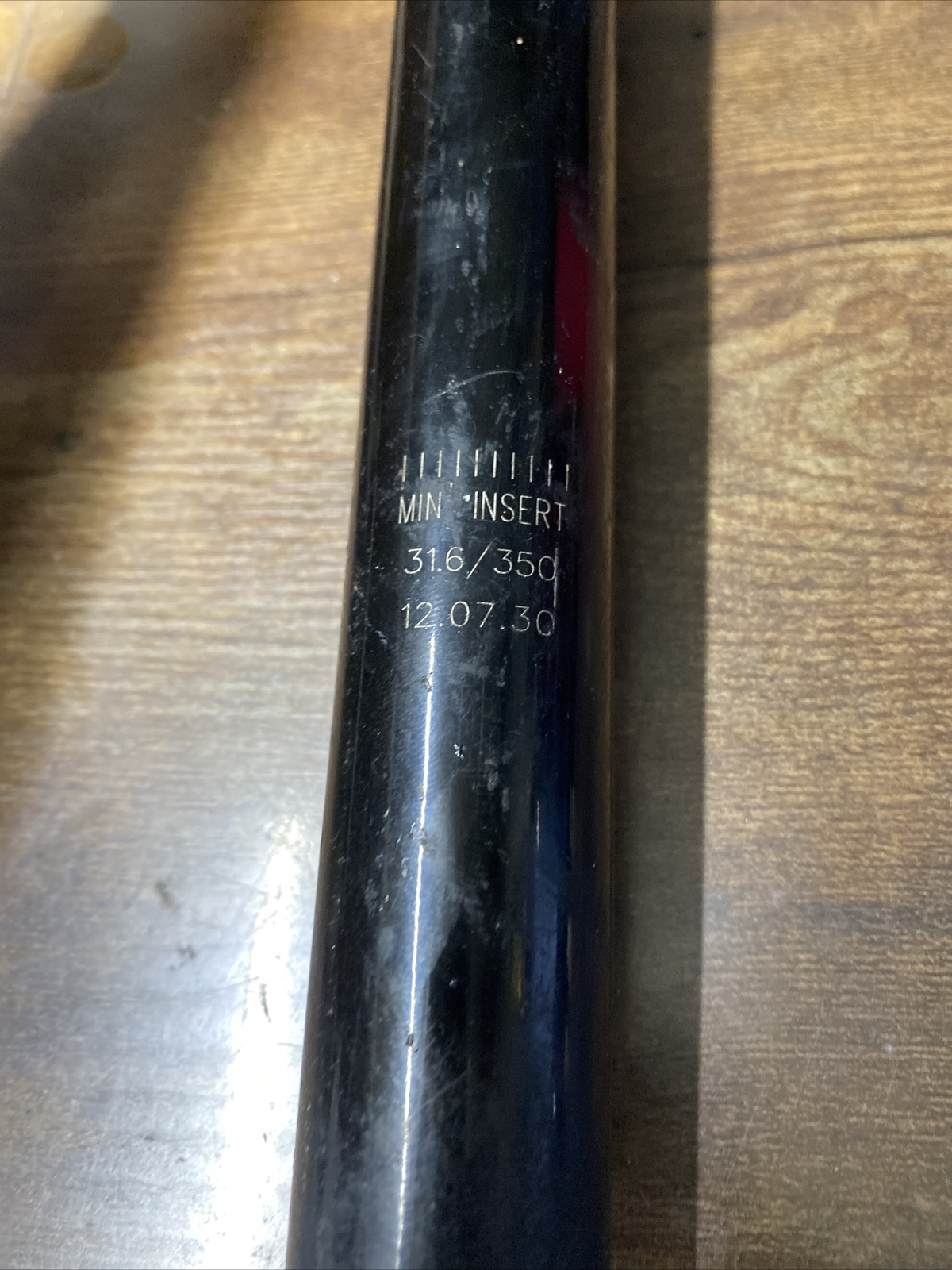 Oval alloy cycling seapost 31.6 350 mm (8218-214)