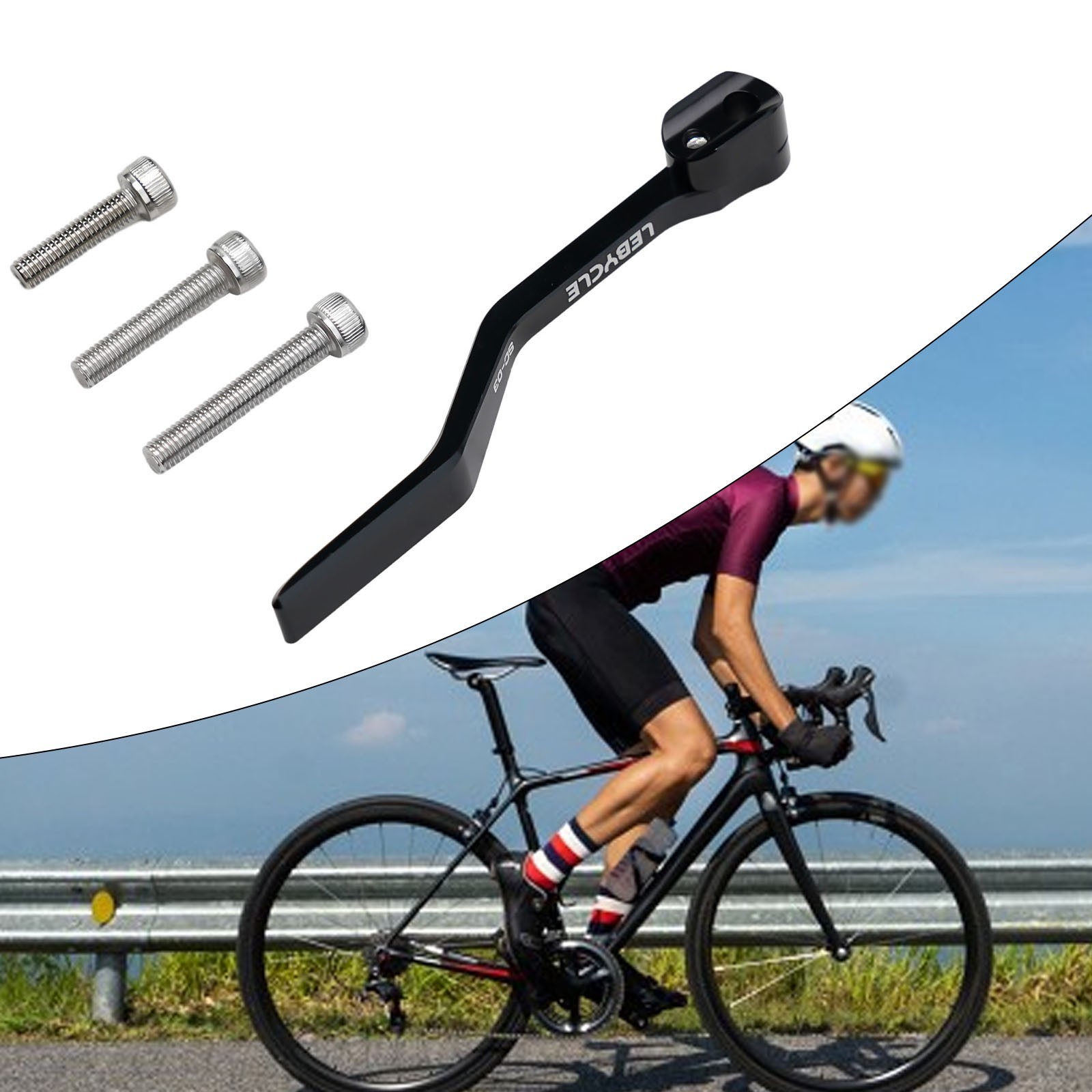 Chain Guide Road Bike 1 Set 9g Aluminum Alloy+Stainless Steel Anti-drop