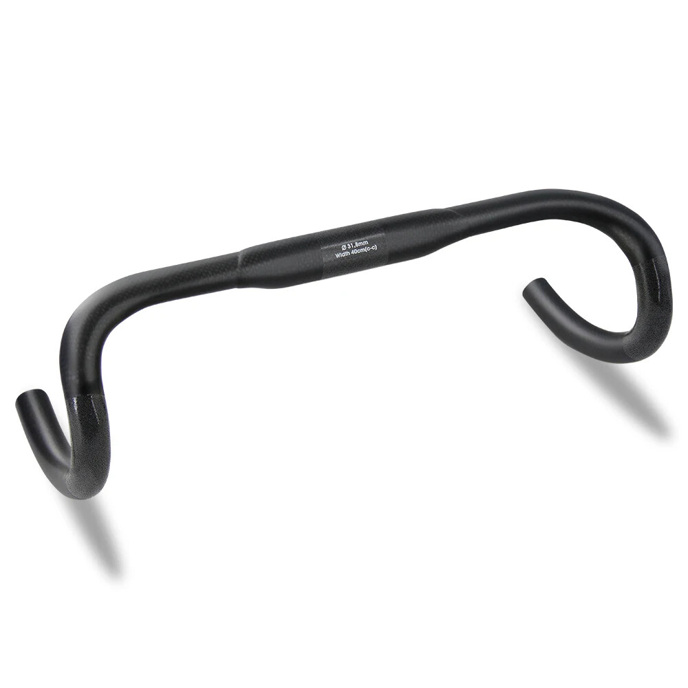 Carbon Road Bike Flats Handlebar Racing Bicycle Speed Handlebar 400/420/440mm