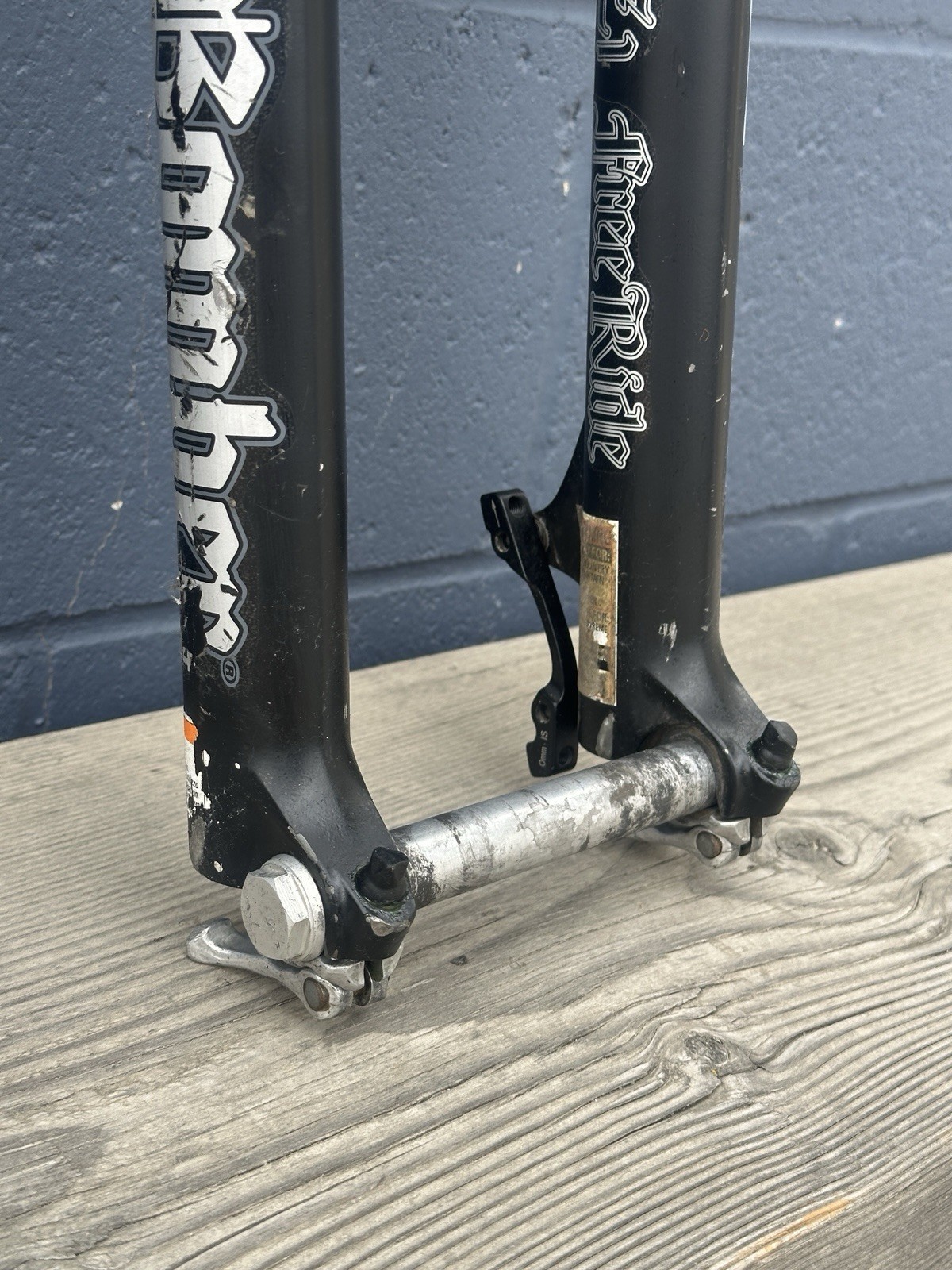 Marzocchi Bomber Z1 Freeride Fork 130mm 20mm Thru Axle 1 1/8 Disc MTB