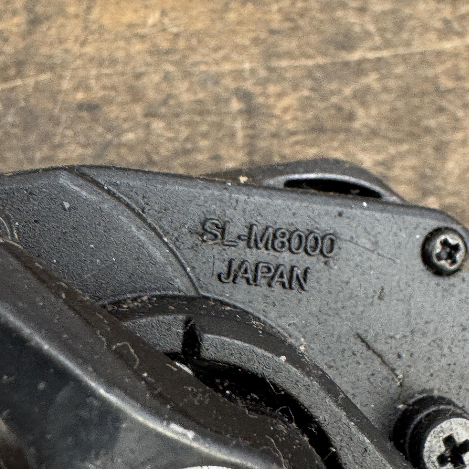 Shimano Deore XT SL-M8000 LEFT Front Trigger Shifter MTB Rear Black