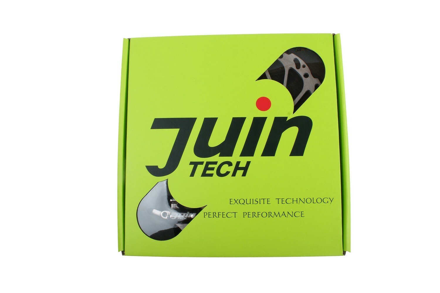 Juin Tech M1 Mountain eBike Bicycle Hydraulic Disc Brake Calipers w/rotors Gray