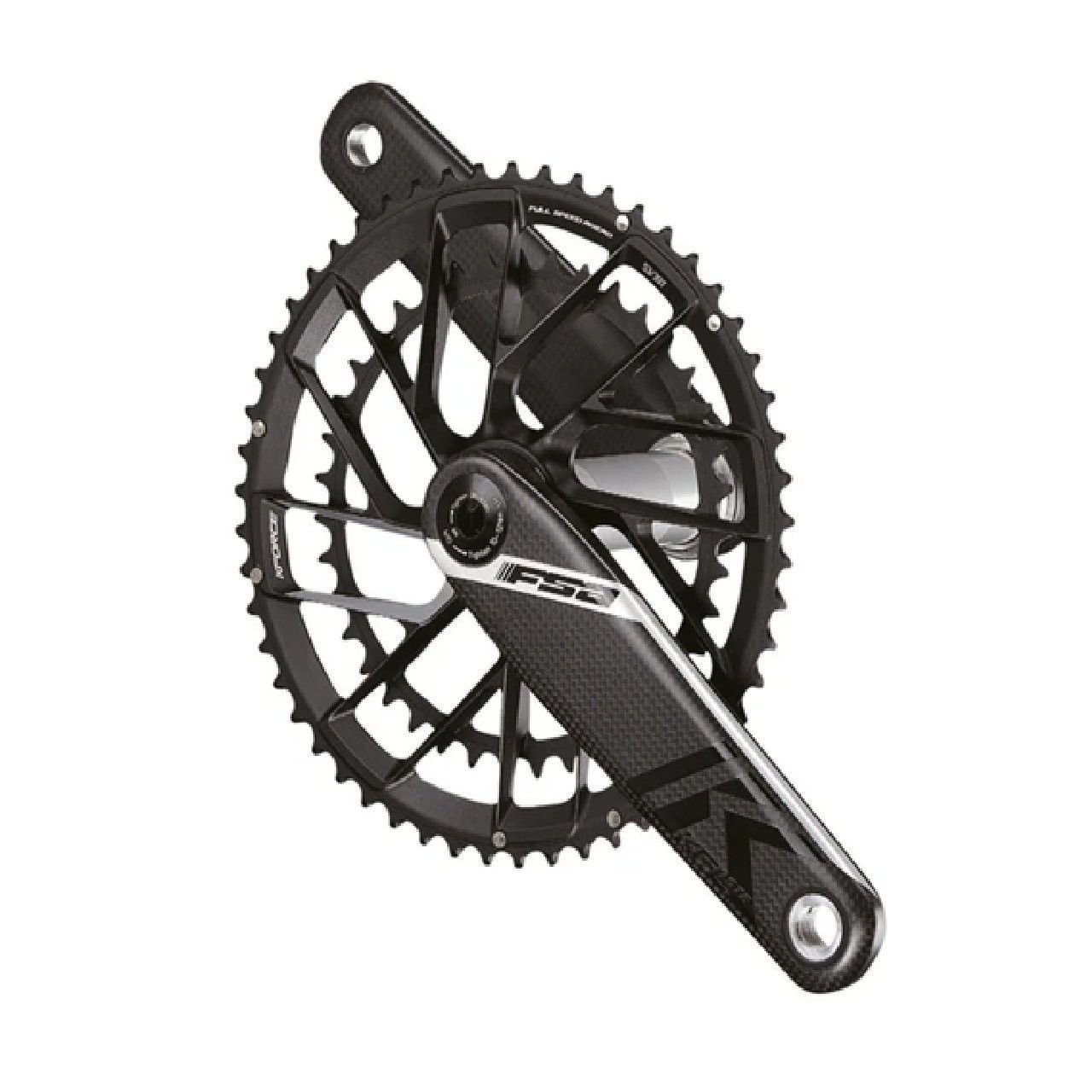FSA K-Force Team Edition Carbon Road Crankset 50/34 SH 12 Speed 165mm