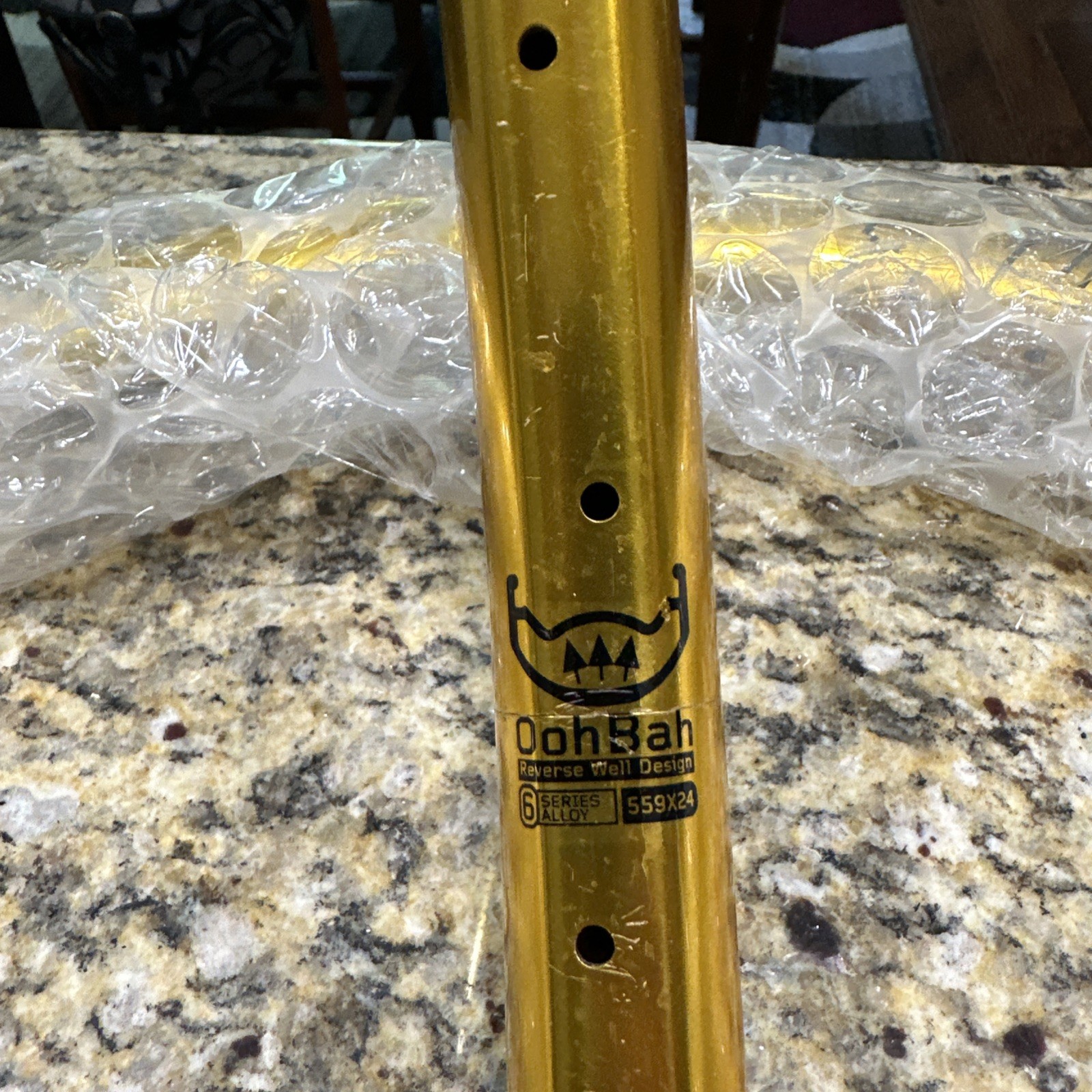 🤩 Spank Subrosa Evolution 32h 26” Rims Gold Pair (2 Total) 🤩