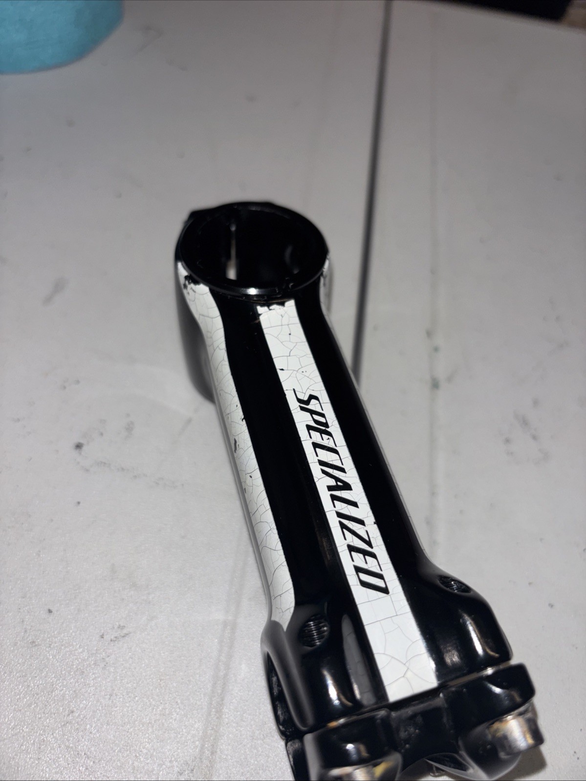 Specialized Stem 100mm  31.8 Black +16 -8 Shim 4 Bolt Faceplate Gloss Black