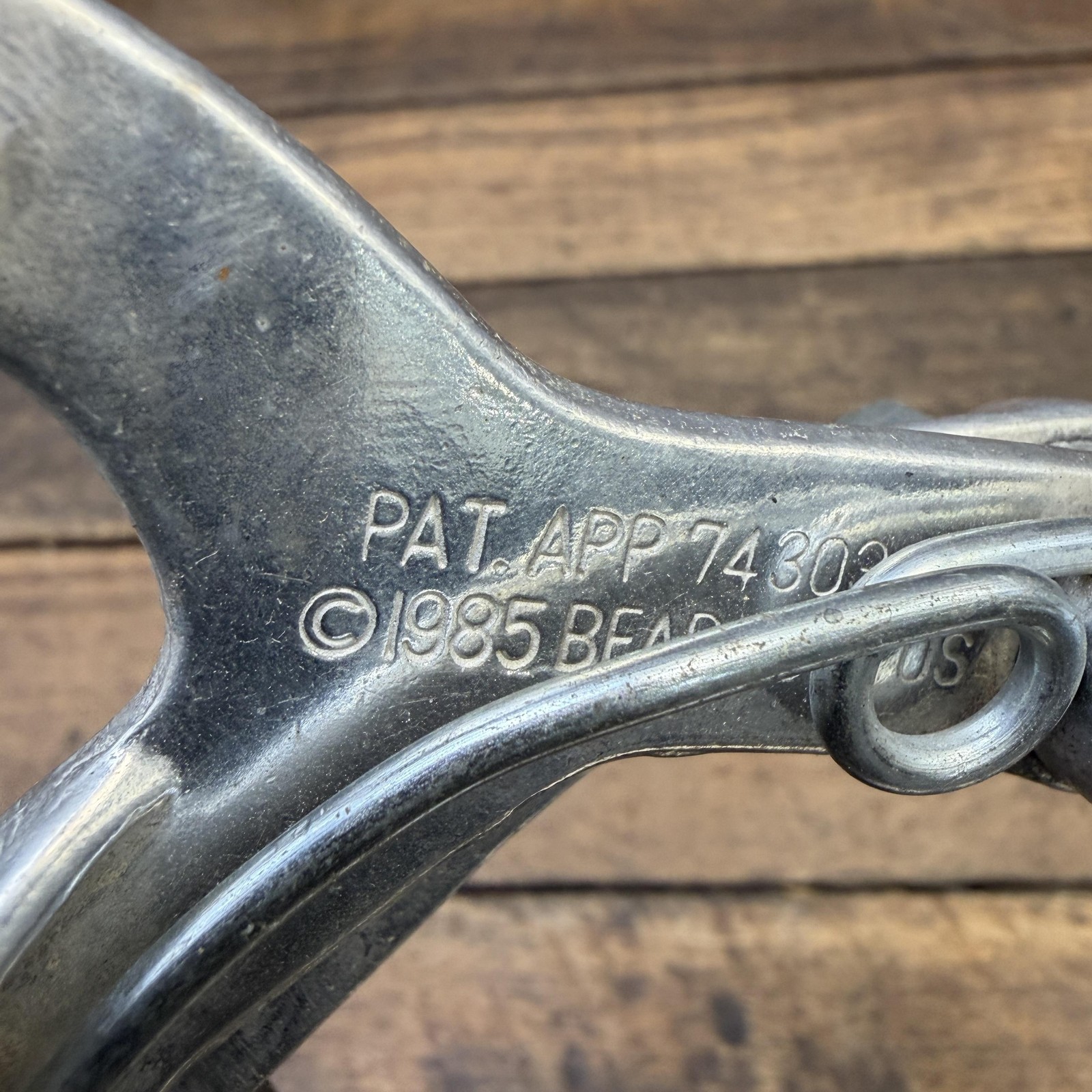 Vintage Odyssey 1999 BMX Caliper Brake 1985 Bear Stamp Silver Old School USA Bik