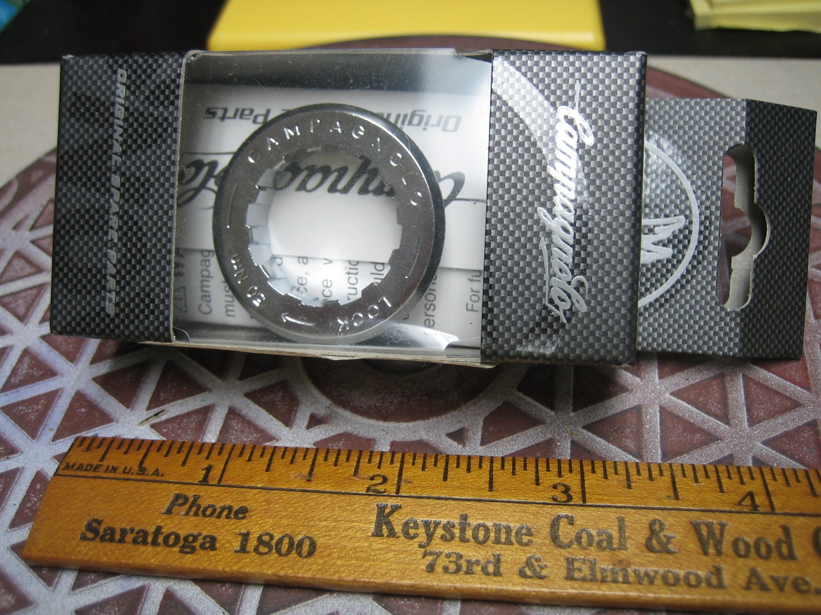 NOS Campagnolo CS-501 Cassette Lockring For 11 Tooth Cog NEW R1134407