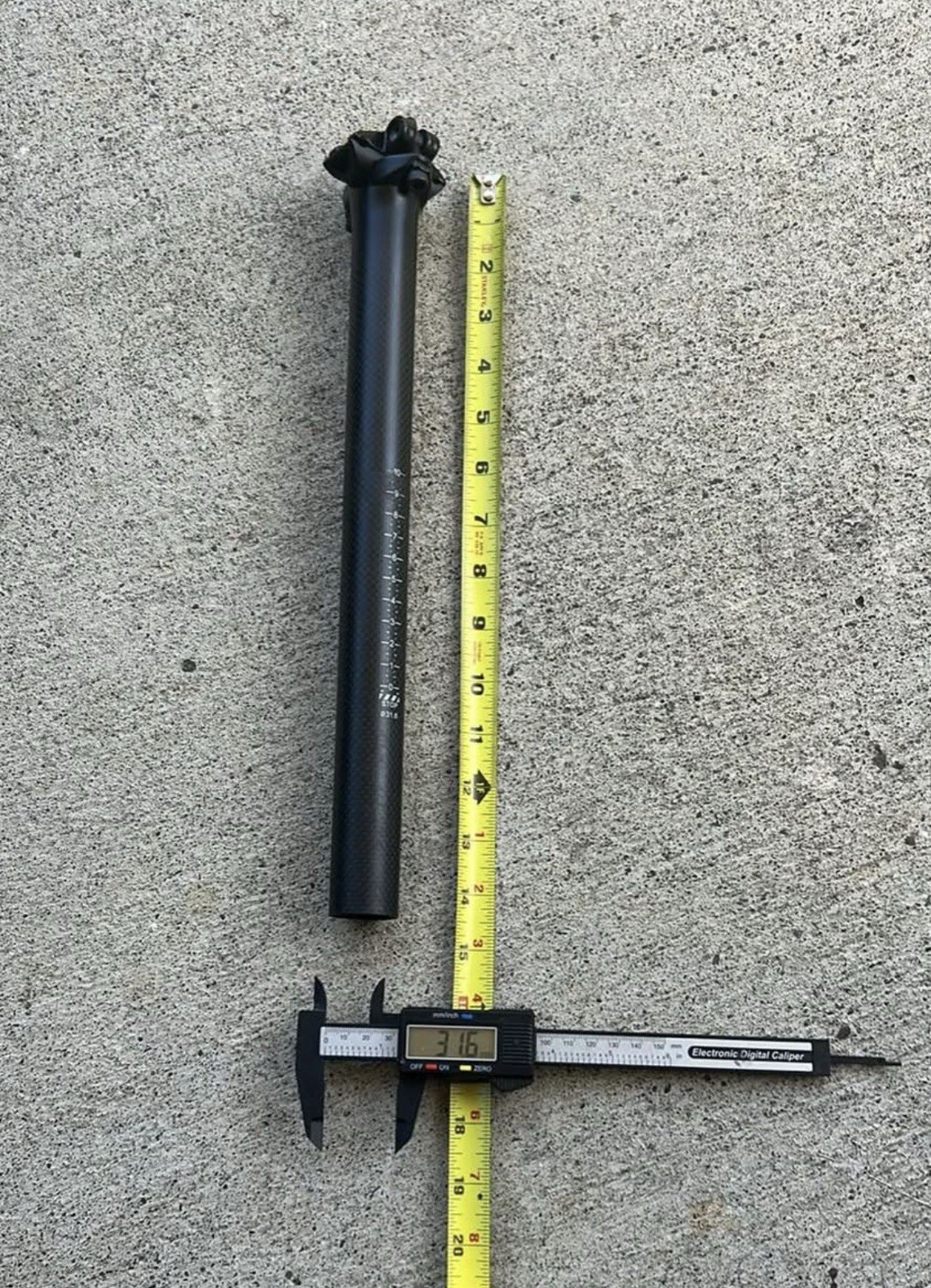 Carbon Fiber Seat Post 31.6mm 3k Seatpost