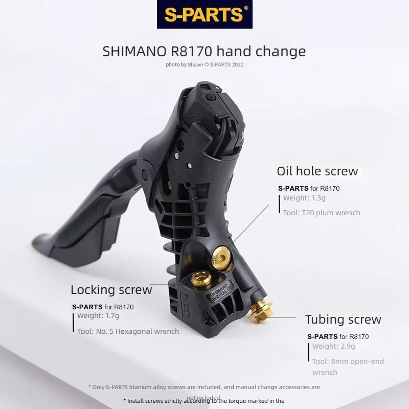 Titanium Road bike alloy screws mechanical shifting drive UT R7000 R7100 R7150