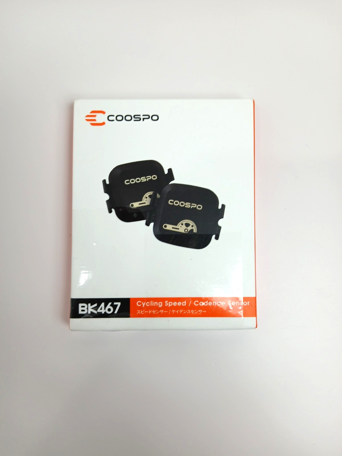 COOSPO Cadence Speed Sensor for Cycling, Wireless Bluetooth ANT+ Bike Black